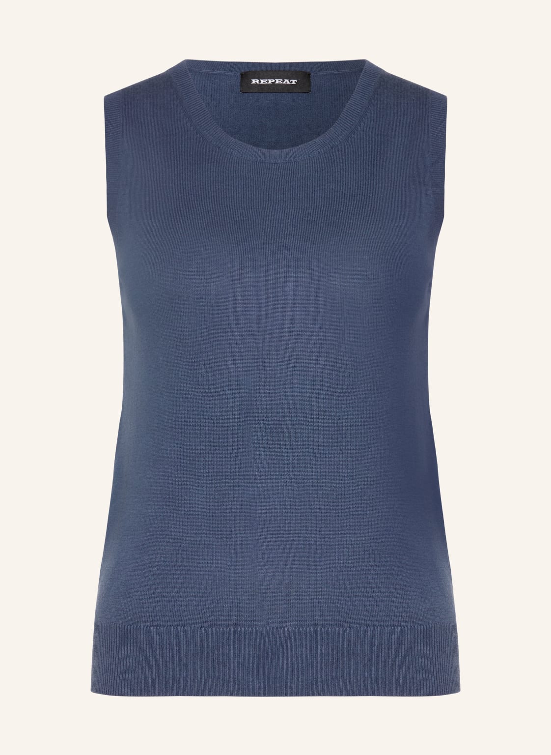 Repeat Top Z Dzianiny blau