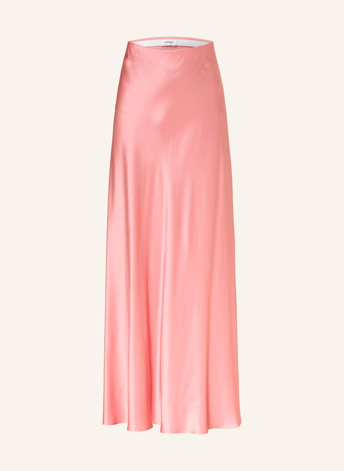 Ottod'ame Satynowa Spódnica Chiara pink