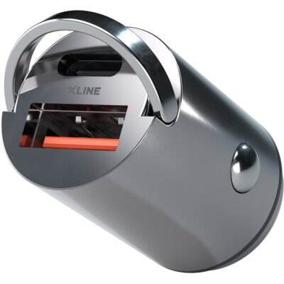 Ładowarka samochodowa XLINE CCT300 30W Szary