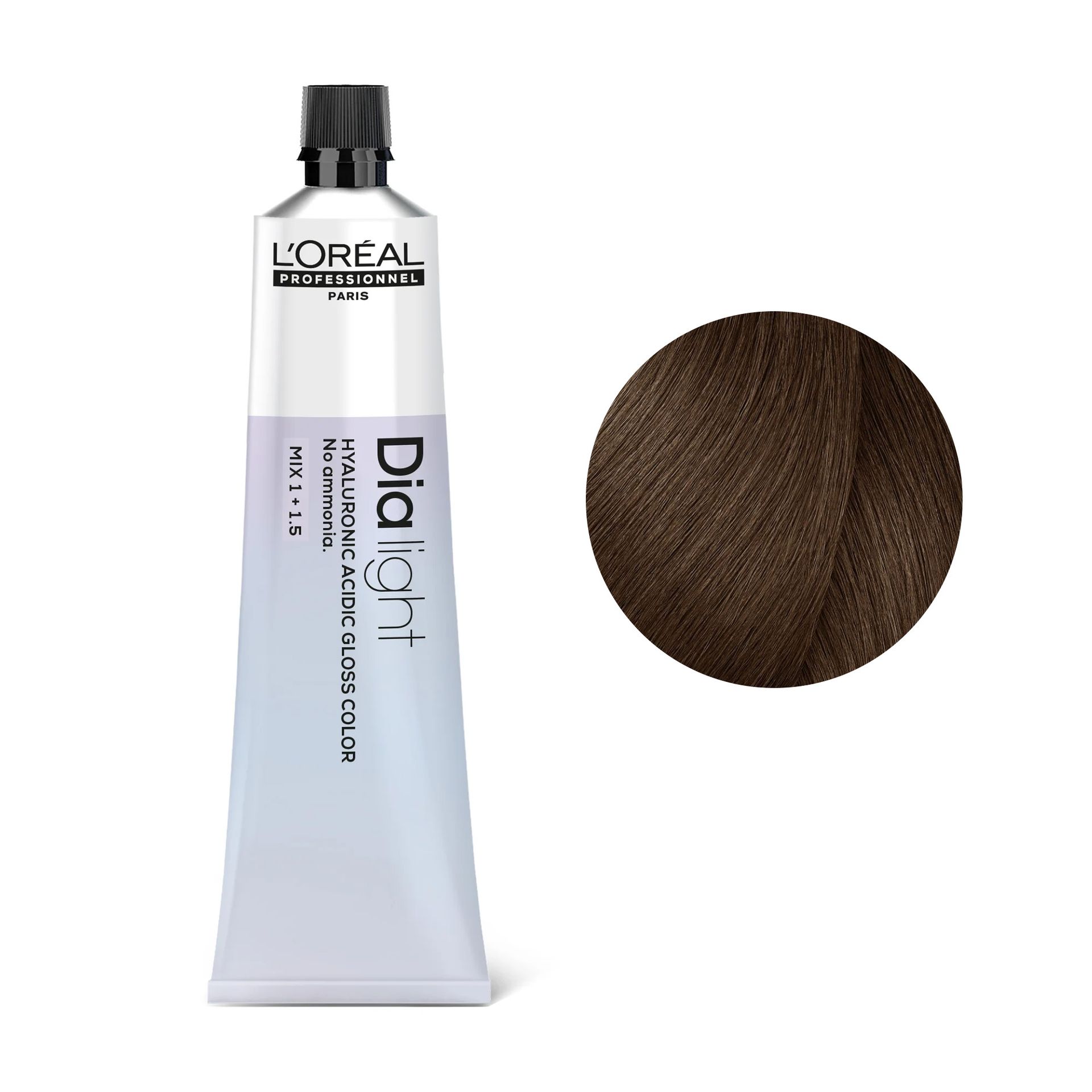 Loreal Dia Light, krem koloryzujący z kompleksem hialuronowym, 5.31, 60ml