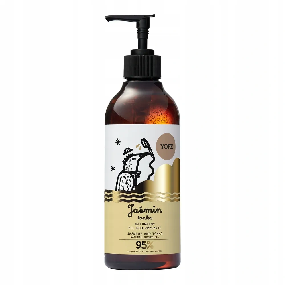 Yope naturalny żel pod prysznic Jaśmin & Tonka 400 ml