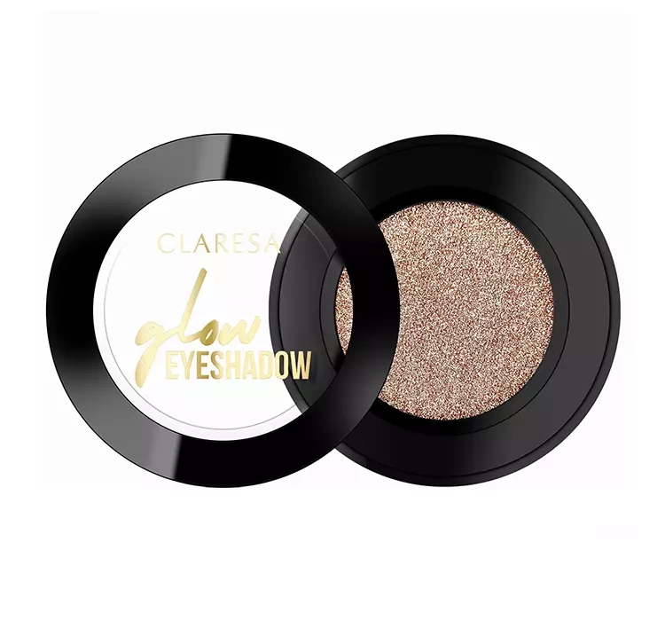 Claresa Glow Eyeshadow perłowy cień do powiek 04 Chilled Gold 1,2 g