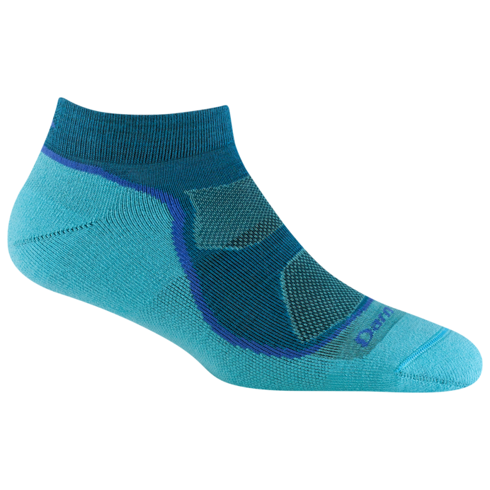 Skarpety damskie Darn Tough Light Hiker No Show Lightweight With Cushion Rozmiar skarpet: 35-38 / Kolor: niebieski