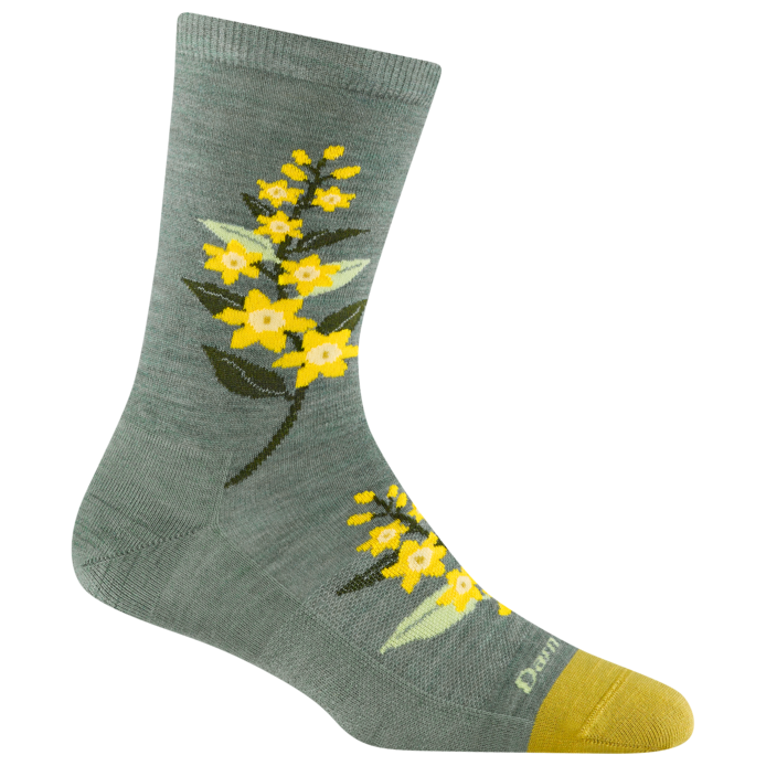 Skarpety damskie Darn Tough Blossom Crew Lightweight Rozmiar skarpet: 38-40 / Kolor: szary