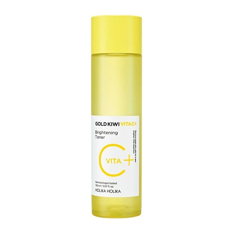 HOLIKA HOLIKA Gold Kiwi Vita C Plus Brightening Toner rozjaśniająco-nawilżający tonik z witaminą C 150ml