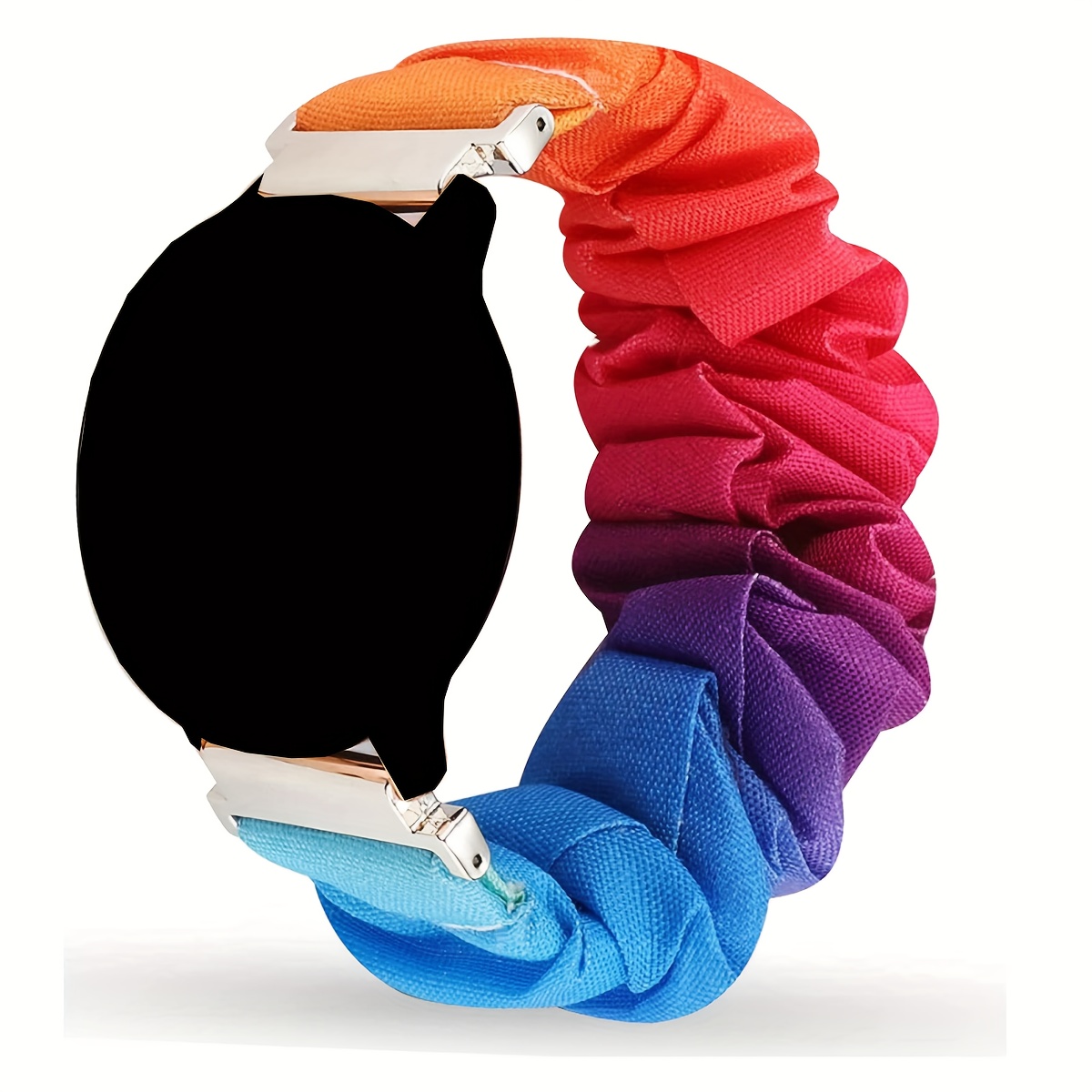 TEMU Regulowany Pasek do Zegarka z Gumką do Włosów, Kompatybilny z for Galaxy Watch 7/6/5/4 FE 40mm 44mm, Galaxy Watch 6 Classic 47mm 43mm, Watch 5