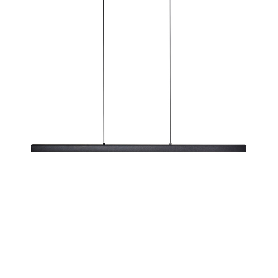 Lampa wisząca LED CANDELERO Z pilotem Czarny B595697