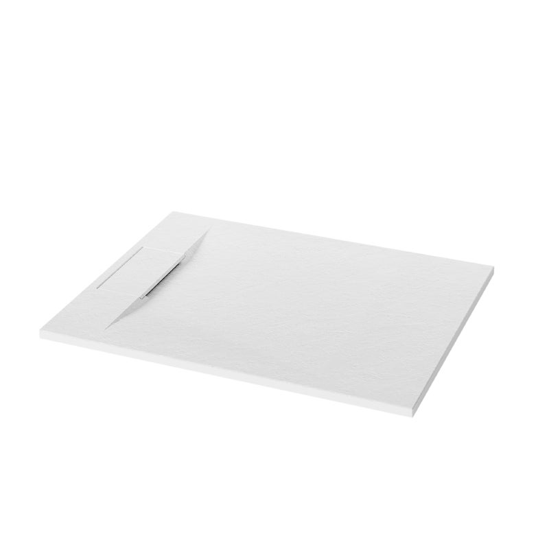 Brodzik do kabiny prysznicowej prostokątny Alvero 100x80 cm biały Invena