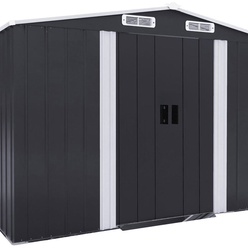 Metalowa szopa ogrodowa 