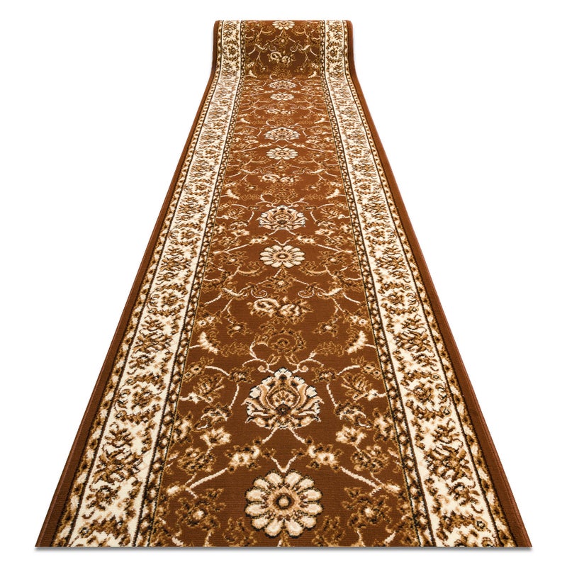 CHODNIK BCF MORAD Klasyk klasyczny brązowy 90 cm 90x230 cm
