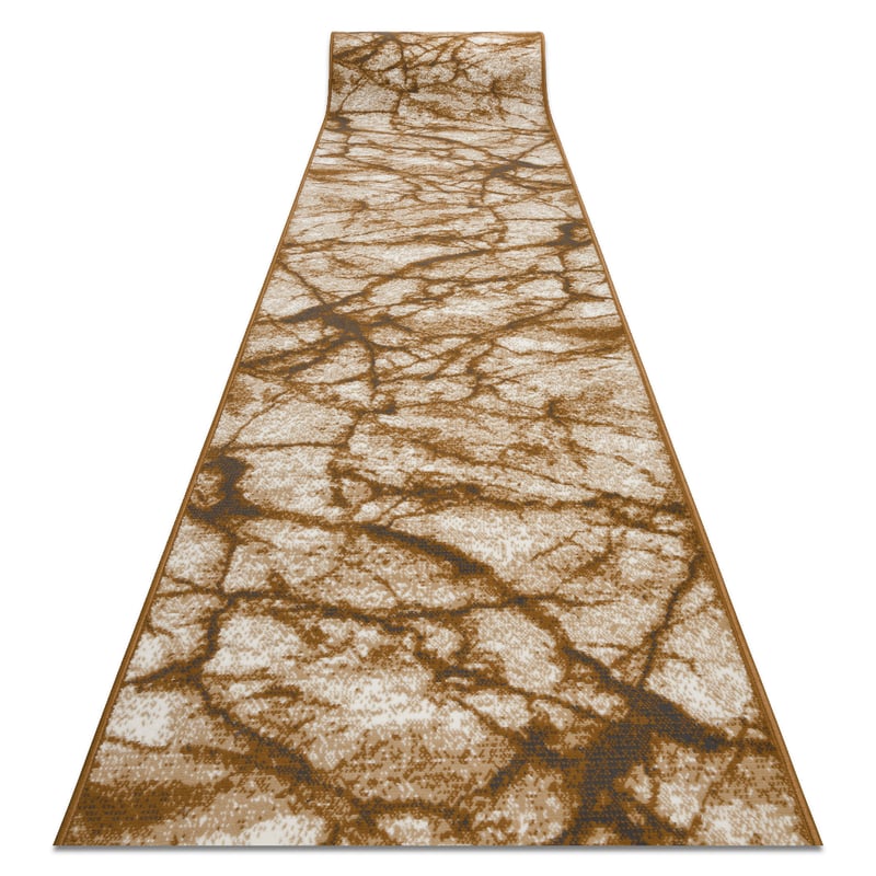CHODNIK BCF MORAD Marmur beż / szare złoto 100 cm 100x270 cm