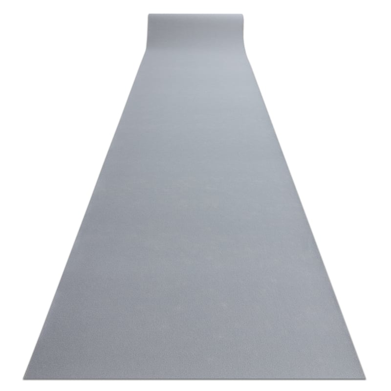 Chodnik RUMBA podgumowany, jednokolorowy szary 120 cm 120x180 cm