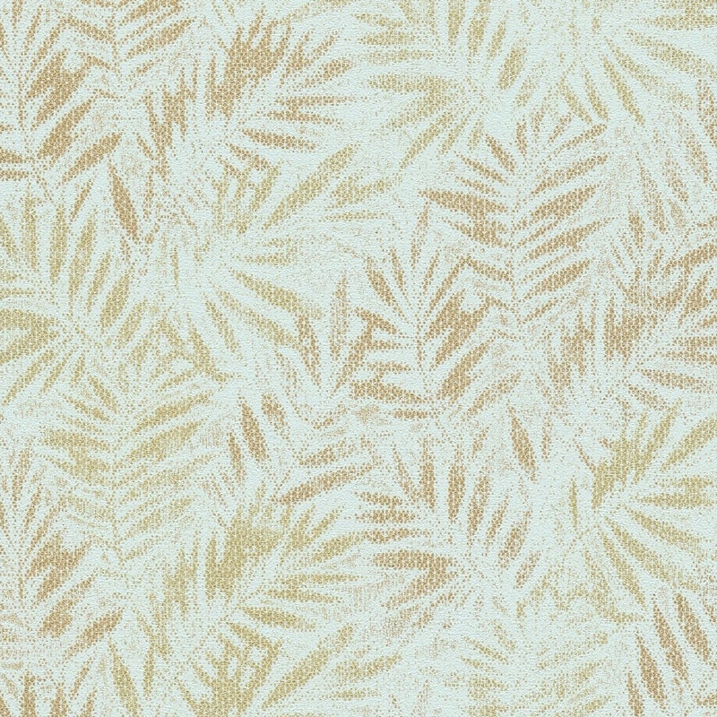 Tapeta przejrzeć turkusowymIzłotym - 53 cm x 10.05 m - LIVINGWALLS