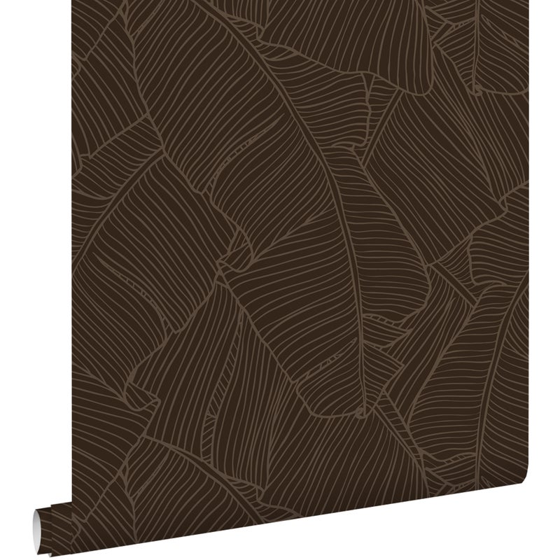 Tapeta przejrzeć brązowym - 50 x 900 cm - ESTAHOME