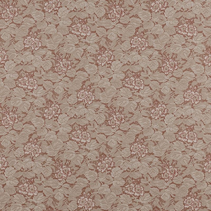 Tapeta zabytkowe kwiaty terakota - 53 cm x 10.05 m - DURO
