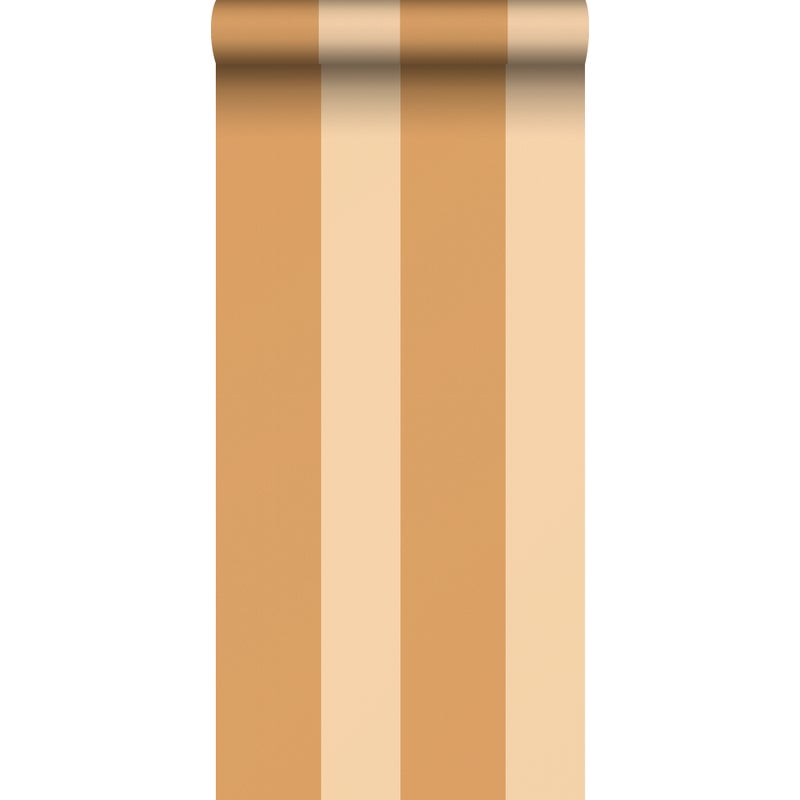 Tapeta paski ciemnożółtymIżółtym - 53 cm x 10.05 m - SANDERS & SANDERS