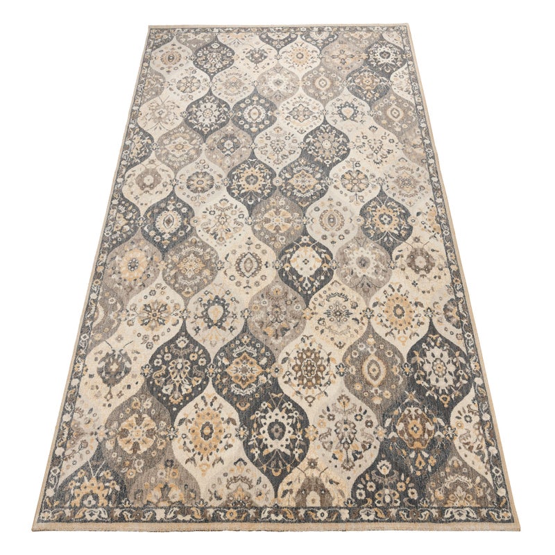 Dywan LEGEND 468 05 GB500 wełniany OSTA - Orientalny, eskluzywny beż / szary 160x230 cm