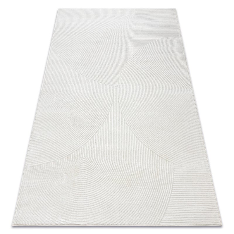 Dywan BALANCE 0194 krem - Geometryczny, strukturalny, glamour 160x220 cm