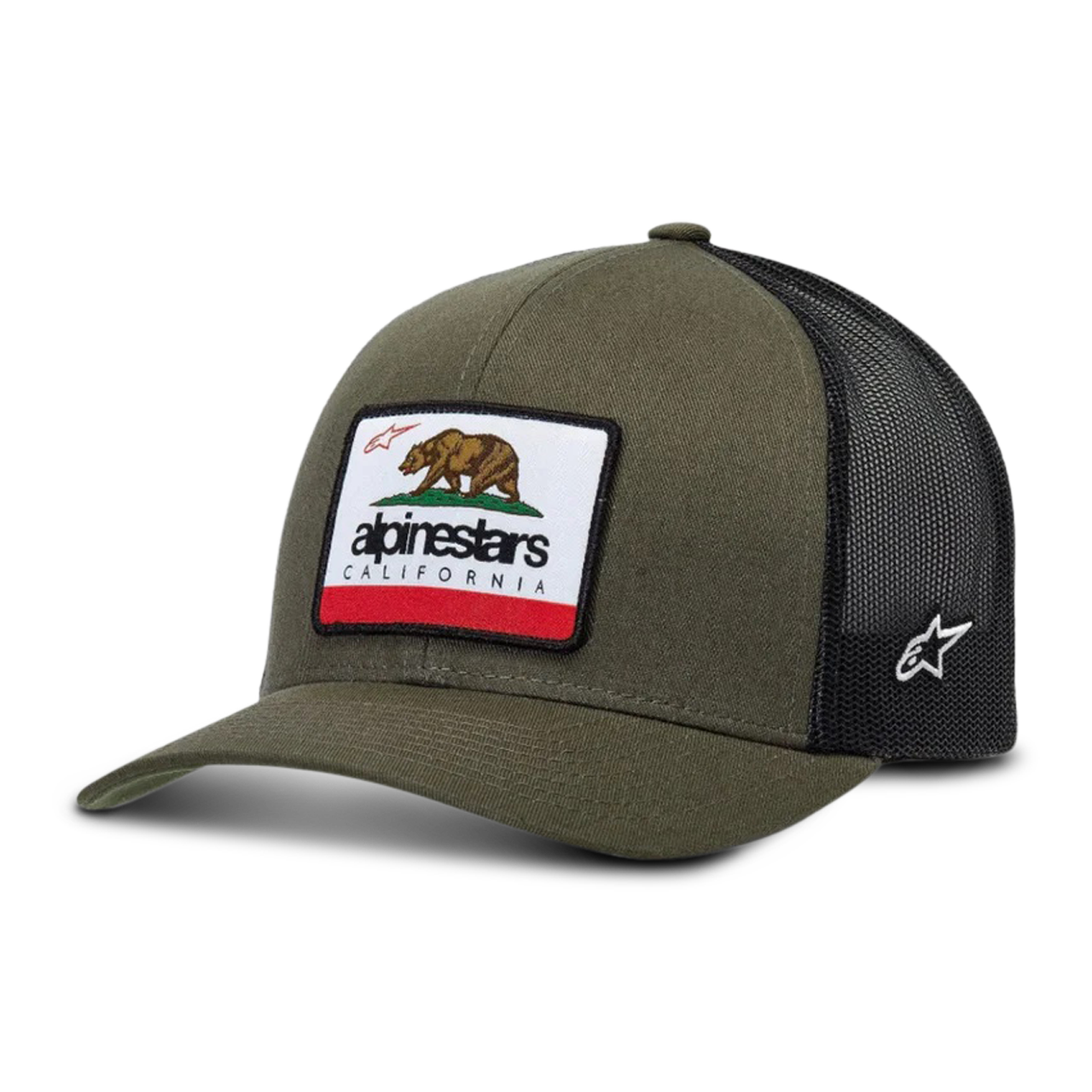 Czapka Alpinestars Cali 2.0 Zielony wojskowy/Czarny