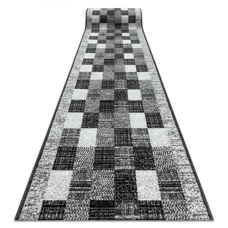 CHODNIK BCF RAFIA szary 80 cm 80x430 cm