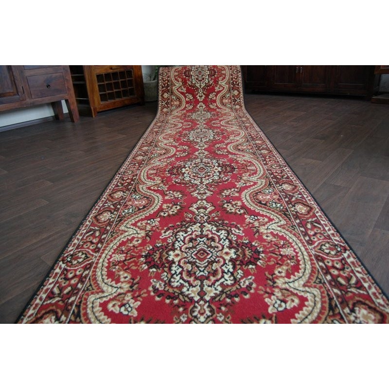 CHODNIK BCF WIOSNA bordo 70 cm 70x590 cm