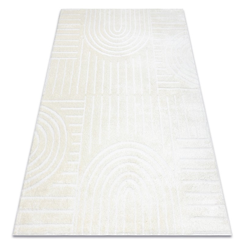 Dywan MODE 8586 geometryczny krem 160x220 cm
