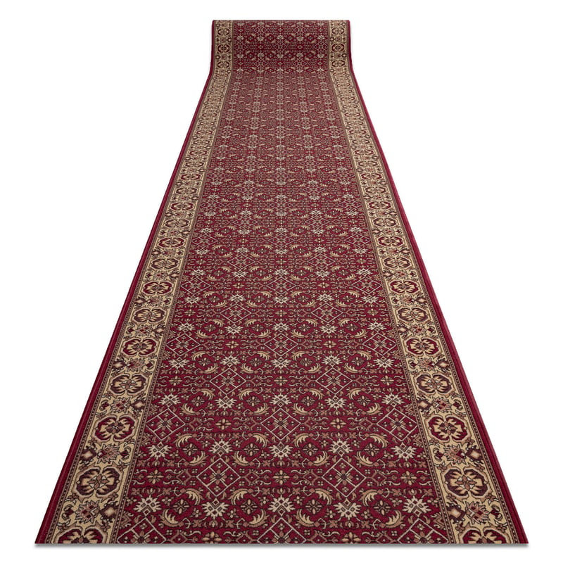 CHODNIK PODGUMOWANY BIDJAR bordo 67cm 67x480 cm