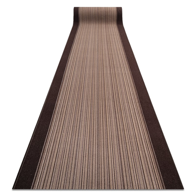 CHODNIK PODGUMOWANY CARNABY brąz 67cm 67x280 cm