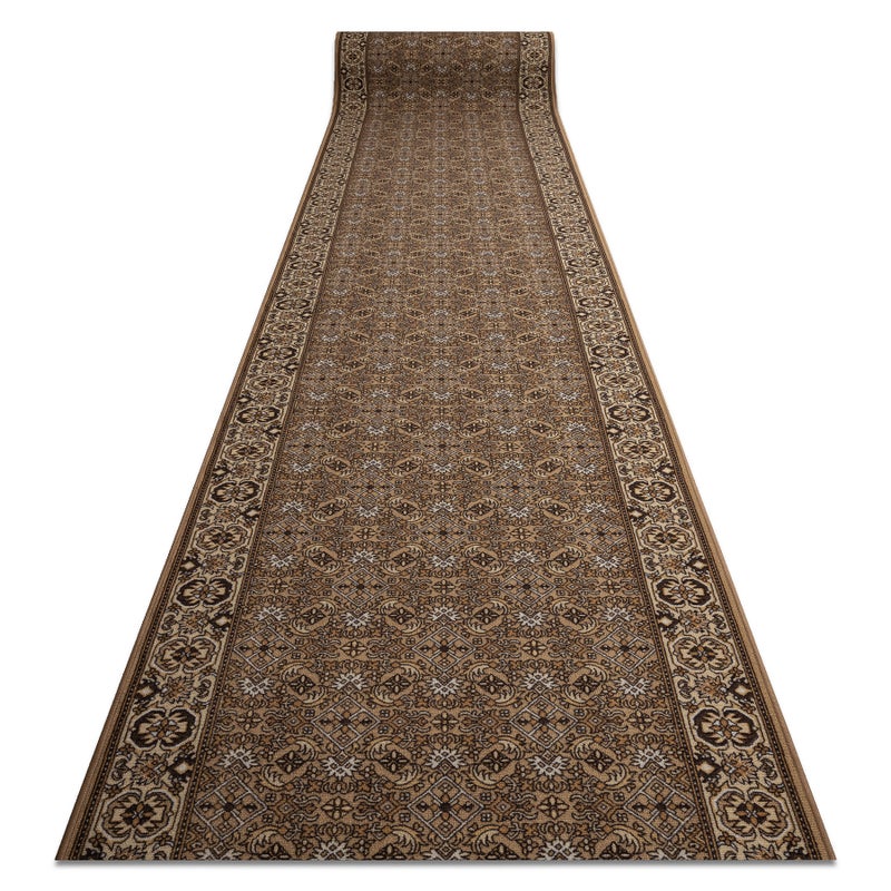 CHODNIK PODGUMOWANY BIDJAR beż 100cm 100x880 cm