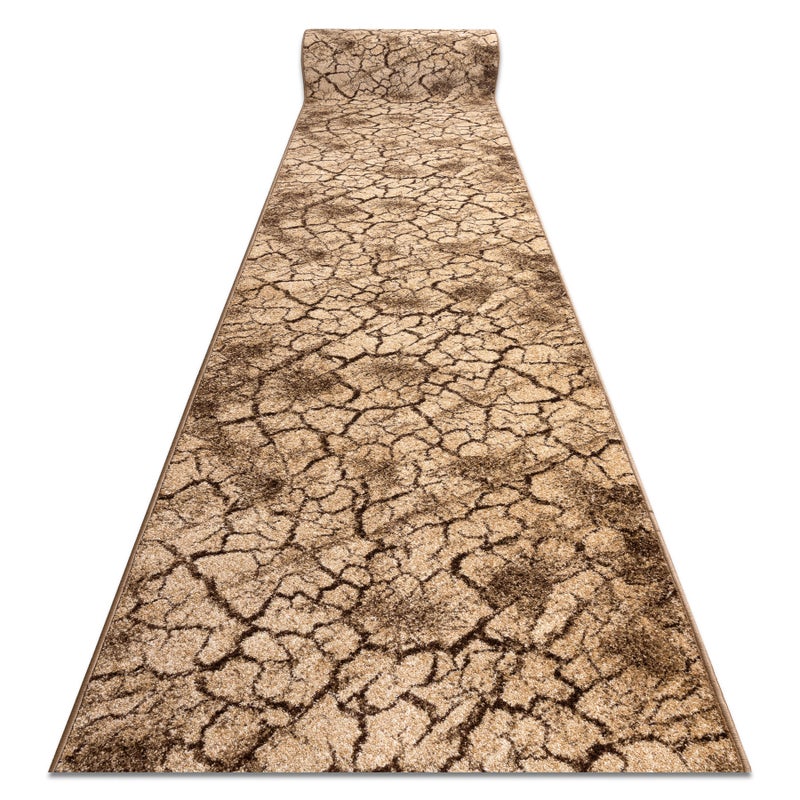 Chodnik KARMEL Terra popękana ziema orzech 120cm 120x160 cm