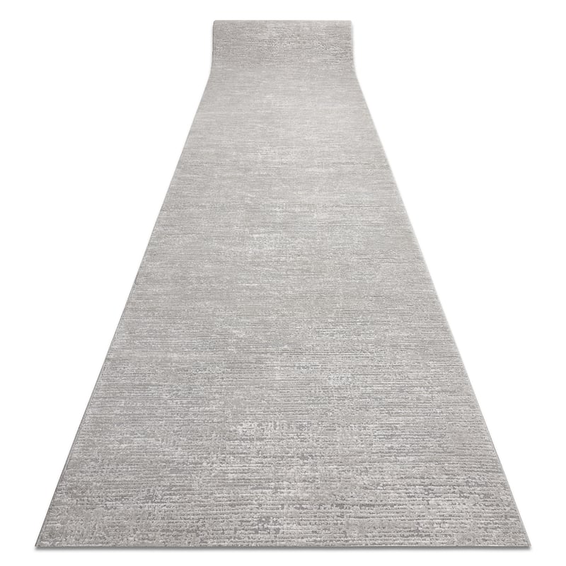 Chodnik nowoczesny TULS 51248 strukturalny Melanż szary 70 cm 70x500 cm