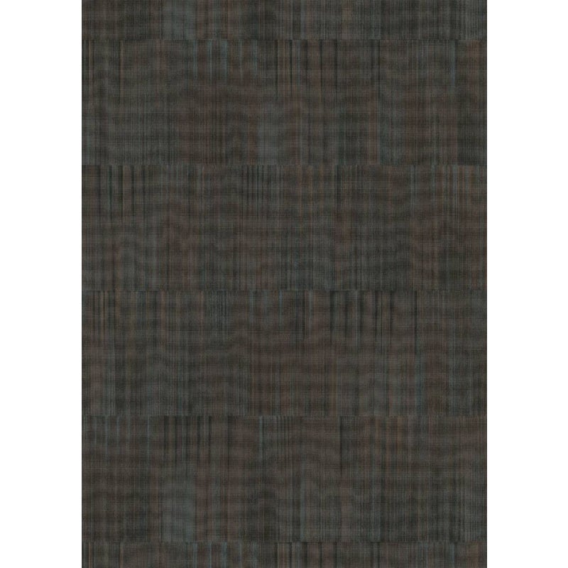 Tapeta motyw zygzakowaty czarnymIniebieskim - 53 cm x 10.05 m - ERISMANN