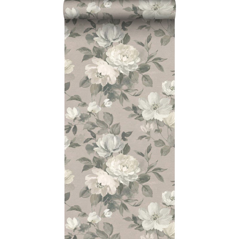 Tapeta kwiaty różowym - 53 cm x 10.05 m - BORASTAPETER