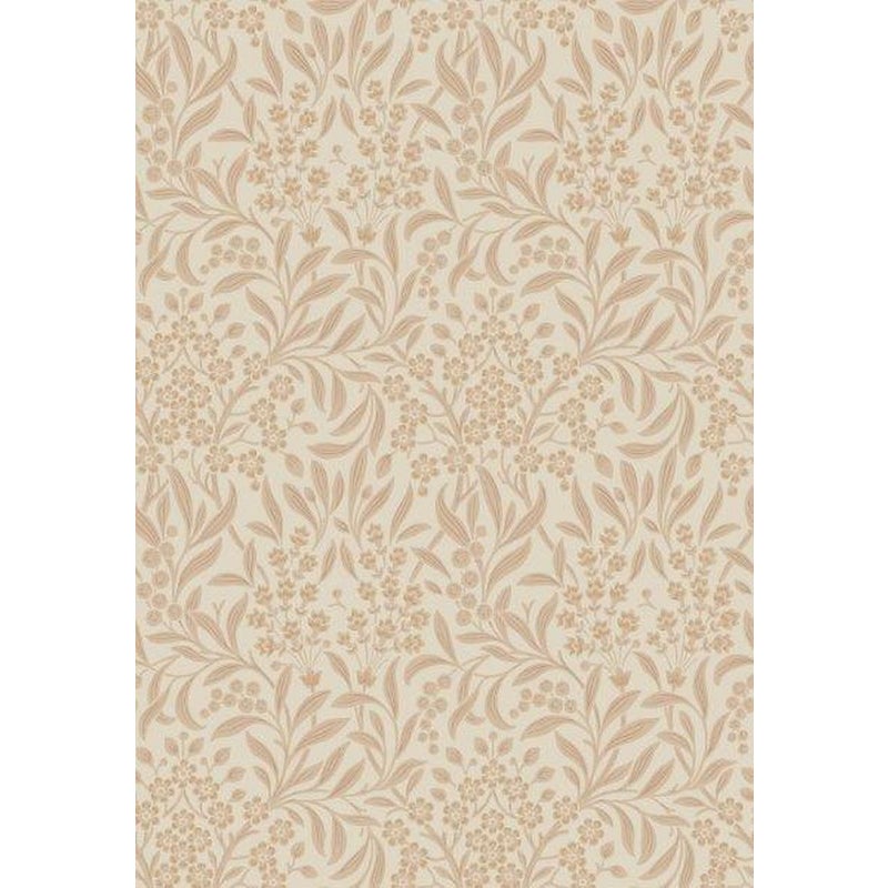Tapeta kwiaty terakoty różowej - 53 cm x 10.05 m - BORASTAPETER