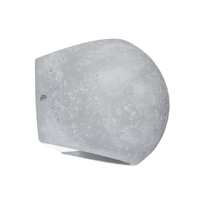 Kinkiet GLOBE beton, nowoczesny - 18x14x14cm Sollux