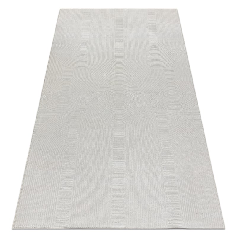 Dywan BALANCE 9086 krem - Geometryczny, strukturalny, glamour 180x270 cm