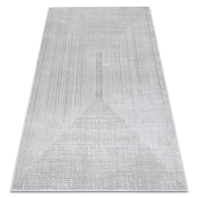 Dywan BALANCE 8788 szary - Geometryczny, strukturalny, glamour 160x220 cm