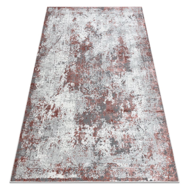 Dywan ALLURE 1959 Abstrakcja - Strukturalny, stylowy, glamour biały / różowy 180x270 cm