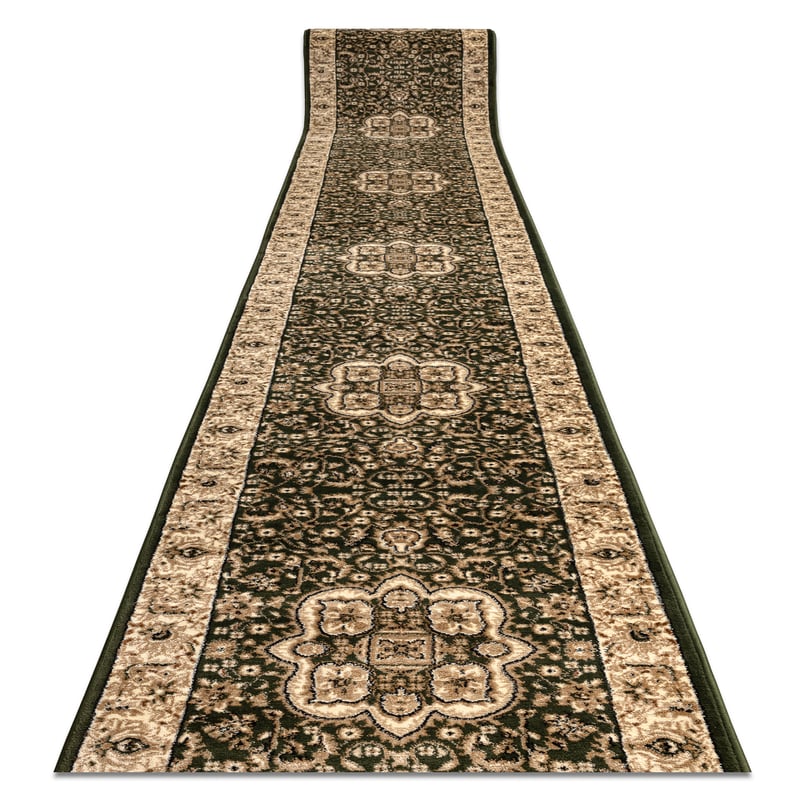 Chodnik HEAT-SET ROYAL AGY 0521 zieleń 120 cm 120x760 cm