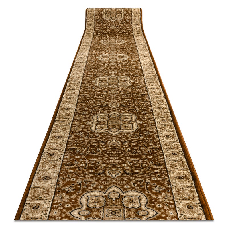 Chodnik HEAT-SET ROYAL AGY 0521 brąz 120 cm 120x800 cm