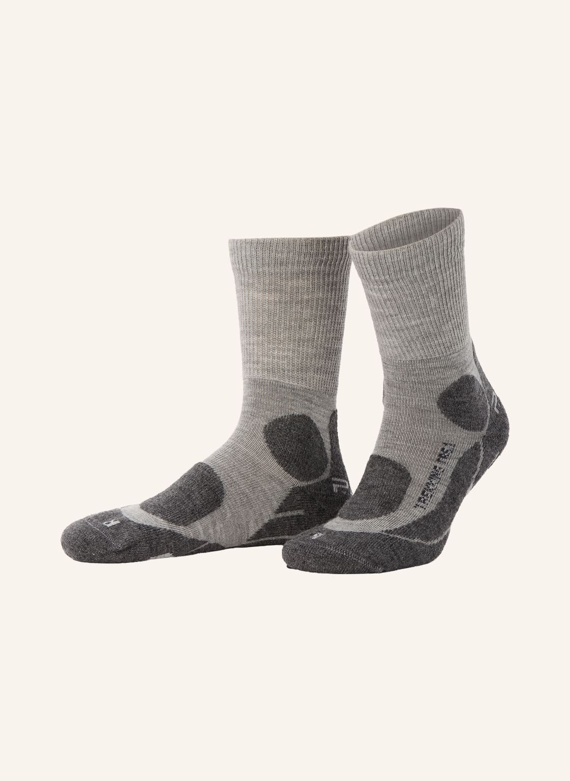 P.A.C. Skarpety Trekkingowe Tr 6.1 Medium Z Dodatkiem Wełny Merino grau