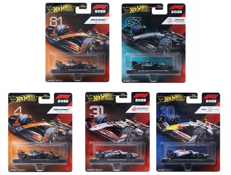 Hot Wheels Premium Formuła 1 - model lub pojazd