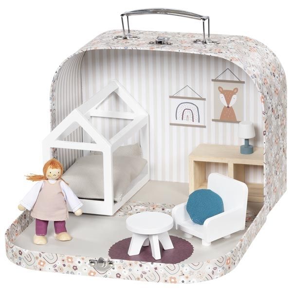 Walizeczka Apartament dla lalek Paryż - zabawka