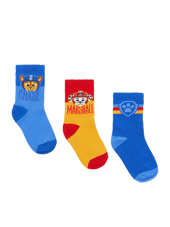 Paw Patrol Skarpety długie CEO-ACCCS-SS26-219PAW(3-PACK) Kolorowy