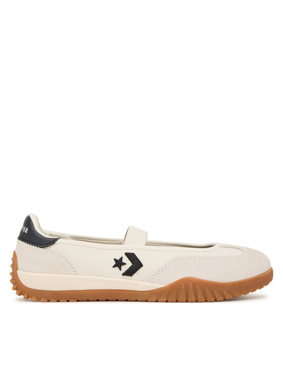 Converse Baleriny Run Star Trainer Ballet Flat A16250C Écru