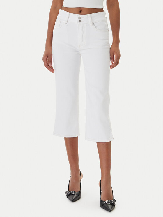 Guess Jeans Jeansy W6GA2G D0131 Biały Regular Fit