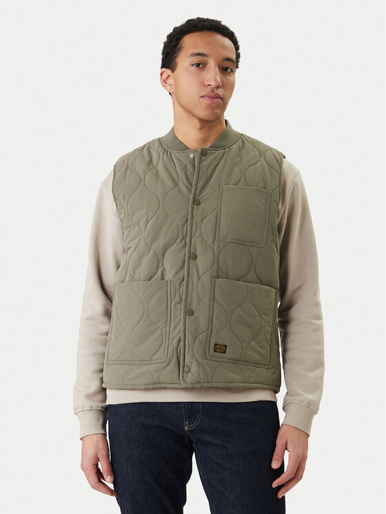 Jack & Jones Kamizelka Caleb 12294357 Zielony Regular Fit