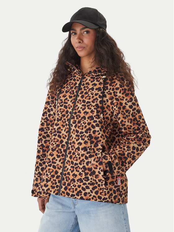 Hunter Kurtka przeciwdeszczowa Originals HARW0005261 Brązowy Regular Fit