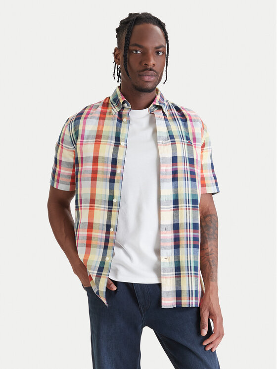 Tommy Hilfiger Koszula MW0MW43126 Kolorowy Regular Fit