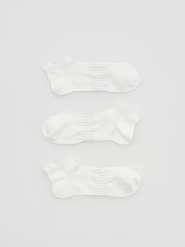 Reserved - 3 pack stopek Quick dry - biały